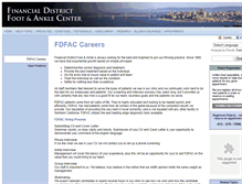 Tablet Screenshot of careers.fdfac.com